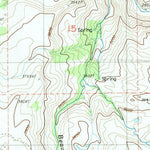 United States Geological Survey Rye Valley, OR (1988, 24000-Scale) digital map