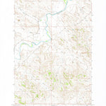 United States Geological Survey S H School, MT (1971, 24000-Scale) digital map