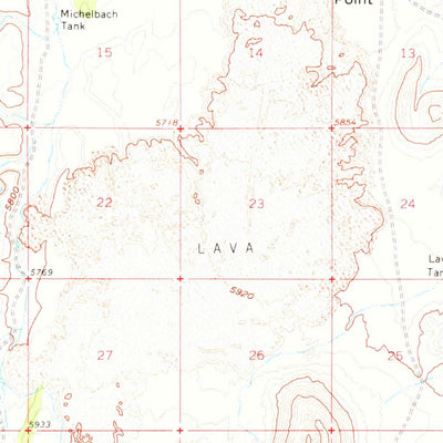 United States Geological Survey S P Mountain, AZ (1962, 62500-Scale) digital map