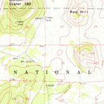 United States Geological Survey S P Mountain, AZ (1962, 62500-Scale) digital map