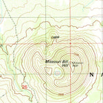 United States Geological Survey S P Mountain, AZ (1989, 24000-Scale) digital map