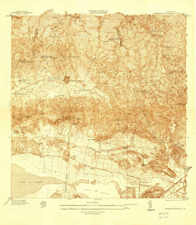 United States Geological Survey Sabana Grande, PR (1937, 25000-Scale) digital map