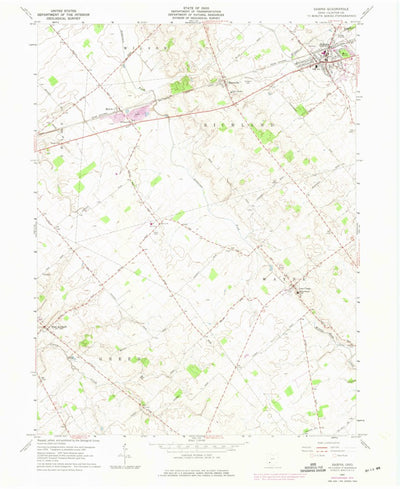 United States Geological Survey Sabina, OH (1961, 24000-Scale) digital map