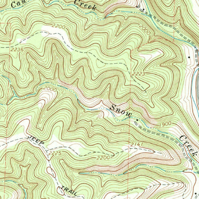 United States Geological Survey Sabinal Canyon, TX (1964, 24000-Scale) digital map