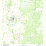 United States Geological Survey Sabinal, TX (1970, 24000-Scale) digital map