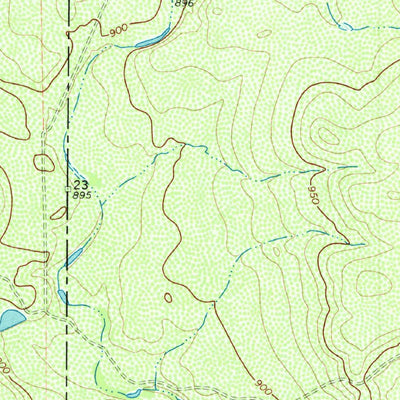 United States Geological Survey Sabinal, TX (1970, 24000-Scale) digital map