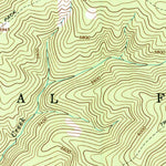 United States Geological Survey Sable Hill, ID (1966, 24000-Scale) digital map