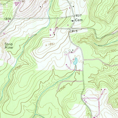 United States Geological Survey Sabula, PA (1959, 24000-Scale) digital map