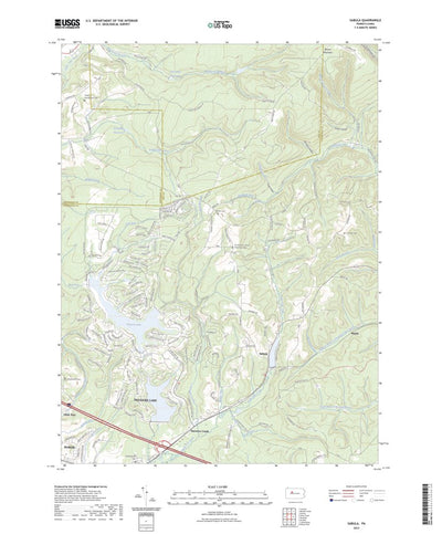 United States Geological Survey Sabula, PA (2023, 24000-Scale) digital map