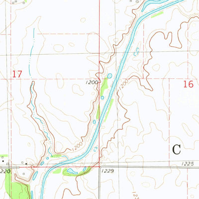 United States Geological Survey Sac City East, IA (1980, 24000-Scale) digital map