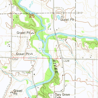 United States Geological Survey Sac City East, IA (1980, 24000-Scale) digital map