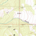 United States Geological Survey Sacagawea Peak, MT (1987, 24000-Scale) digital map