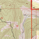 United States Geological Survey Sacagawea Peak, MT (2000, 24000-Scale) digital map