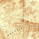 United States Geological Survey Sacaton, AZ (1907, 62500-Scale) digital map