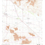 United States Geological Survey Sacaton, AZ (1966, 24000-Scale) digital map