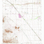 United States Geological Survey Sacaton NE, AZ (1956, 24000-Scale) digital map