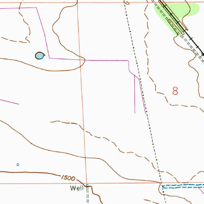 United States Geological Survey Sacaton NE, AZ (1956, 24000-Scale) digital map