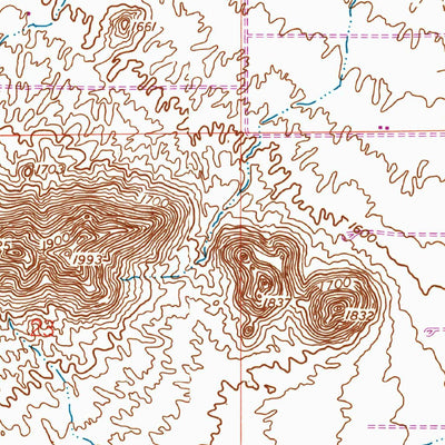 United States Geological Survey Sacaton NE, AZ (1956, 24000-Scale) digital map