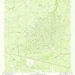 United States Geological Survey Sacatosa Tank, TX (1974, 24000-Scale) digital map