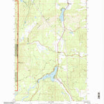 United States Geological Survey Sacheen Lake, WA (1992, 24000-Scale) digital map