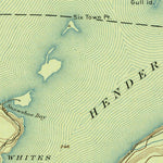 United States Geological Survey Sackets Harbor, NY (1895, 62500-Scale) digital map
