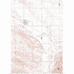 United States Geological Survey Saco, MT (1984, 24000-Scale) digital map