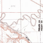United States Geological Survey Saco, MT (1984, 24000-Scale) digital map