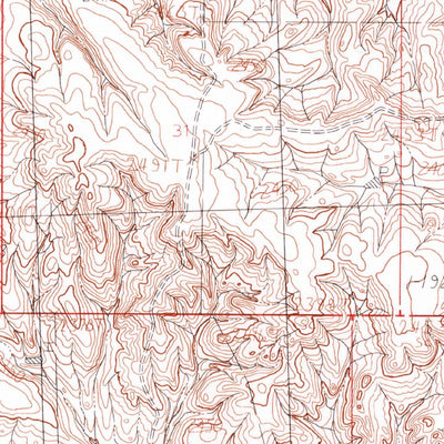 United States Geological Survey Saco, MT (1984, 24000-Scale) digital map