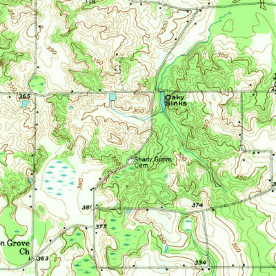 United States Geological Survey Saconton, GA (1956, 62500-Scale) digital map
