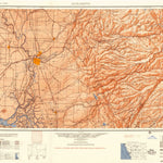 United States Geological Survey Sacramento, CA-NV (1956, 250000-Scale) digital map