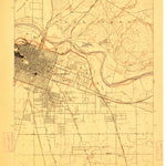 United States Geological Survey Sacramento East, CA (1911, 31680-Scale) digital map