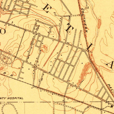 United States Geological Survey Sacramento East, CA (1911, 31680-Scale) digital map