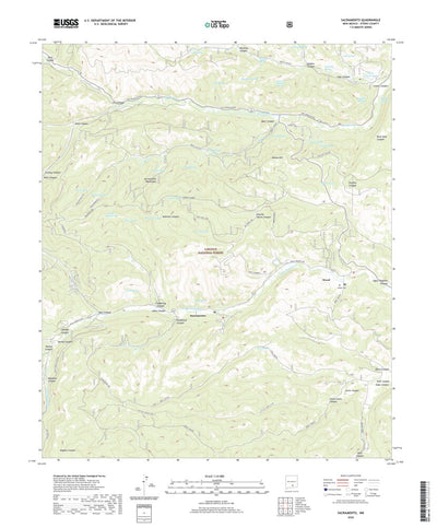 United States Geological Survey Sacramento, NM (2020, 24000-Scale) digital map