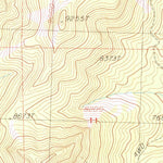 United States Geological Survey Sacramento Pass, NV (1987, 24000-Scale) digital map