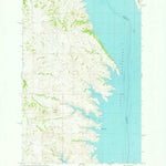 United States Geological Survey Saddle Butte, ND (1970, 24000-Scale) digital map