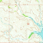 United States Geological Survey Saddle Butte, ND (1970, 24000-Scale) digital map