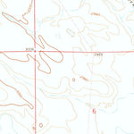 United States Geological Survey Saddle Butte, SD (1971, 24000-Scale) digital map