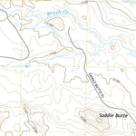 United States Geological Survey Saddle Butte, SD (2021, 24000-Scale) digital map