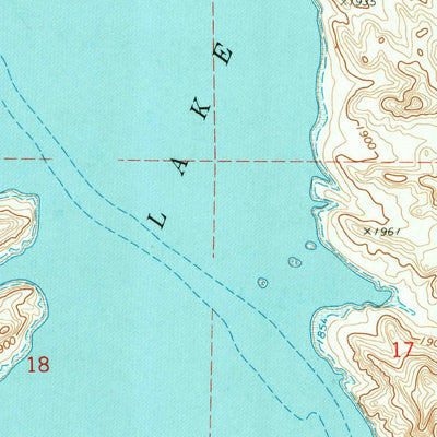 United States Geological Survey Saddle Butte SW, ND (1970, 24000-Scale) digital map