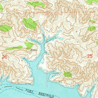 United States Geological Survey Saddle Butte SW, ND (1970, 24000-Scale) digital map