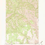 United States Geological Survey Saddle Butte, WA (1971, 24000-Scale) digital map