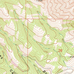 United States Geological Survey Saddle Butte, WA (1971, 24000-Scale) digital map