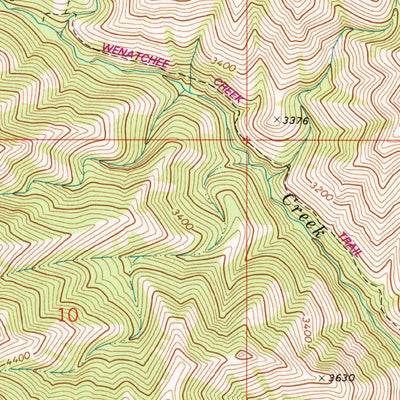 United States Geological Survey Saddle Butte, WA (1971, 24000-Scale) digital map