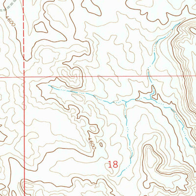 United States Geological Survey Saddle Horse Butte, WY (1971, 24000-Scale) digital map