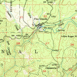 United States Geological Survey Saddle Mountain, CA (1950, 62500-Scale) digital map