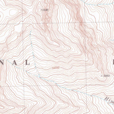 United States Geological Survey Saddle Mountain, CO (1984, 24000-Scale) digital map