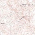 United States Geological Survey Saddle Mountain, CO (1984, 24000-Scale) digital map