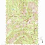 United States Geological Survey Saddle Mountain, ID-MT (1995, 24000-Scale) digital map