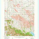 United States Geological Survey Saddle Mountain, OK (1956, 62500-Scale) digital map