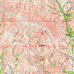 United States Geological Survey Saddle Mountain, OK (1956, 62500-Scale) digital map